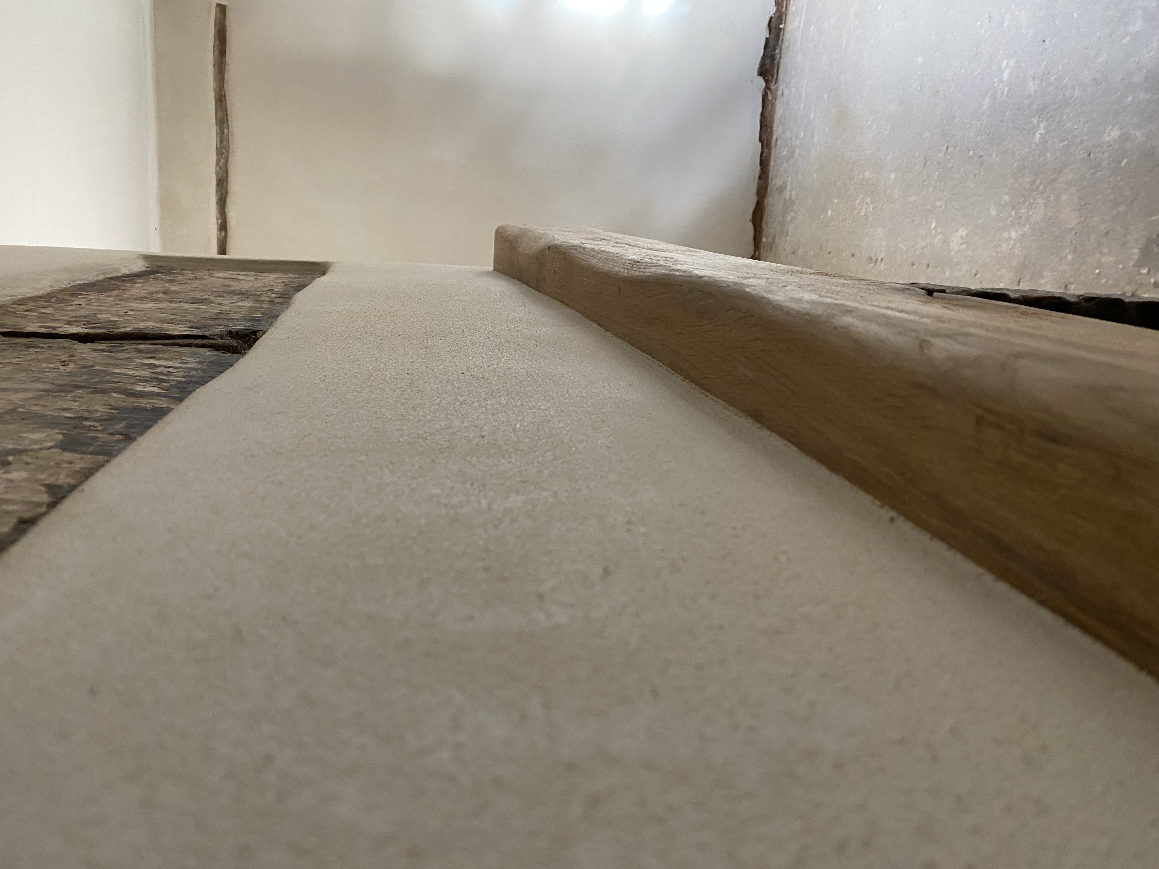 Cathedral lime and lath ceiling plastering in the Staffordshire Moorlands